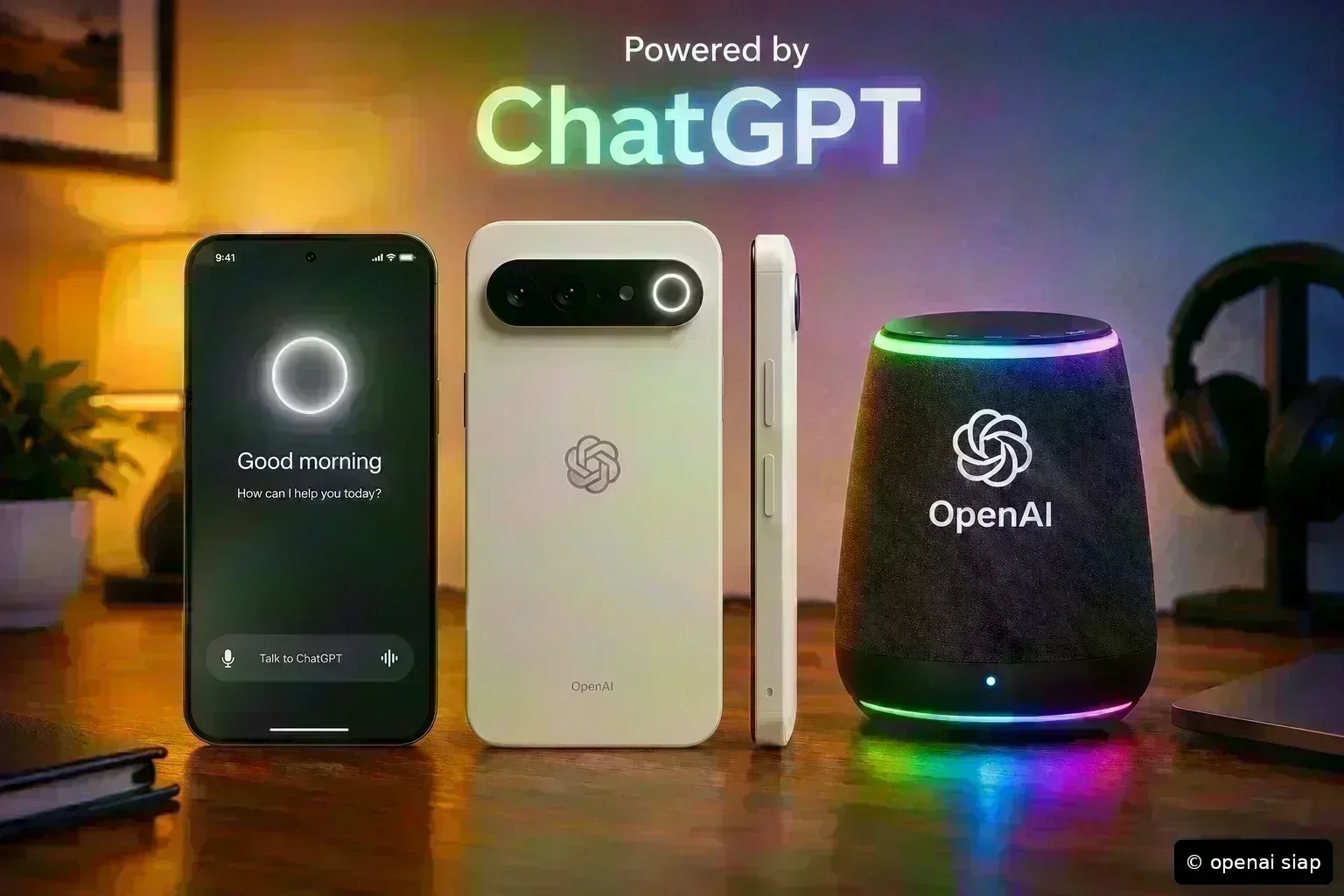 OpenAI Siap Rambah Perangkat Keras: Speaker dan Ponsel AI yang Mengancam Apple